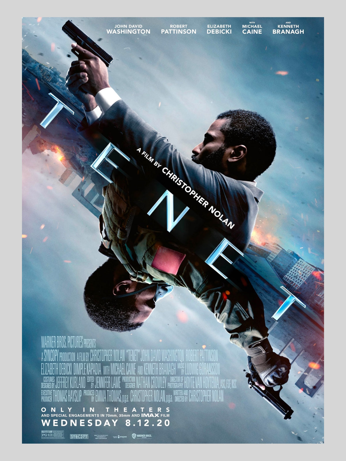 [A] Tenet《天能》A3 電影海報 Movie Poster