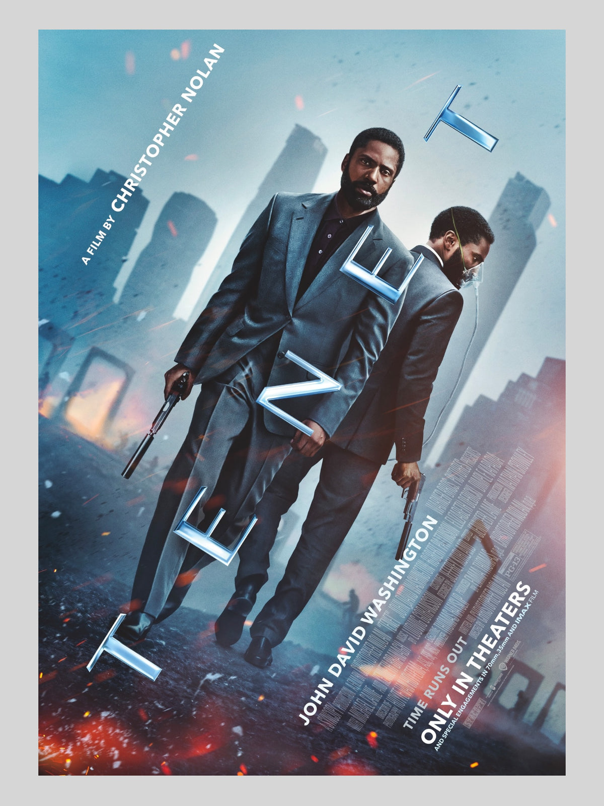 [B] Tenet《天能》A3 電影海報 Movie Poster
