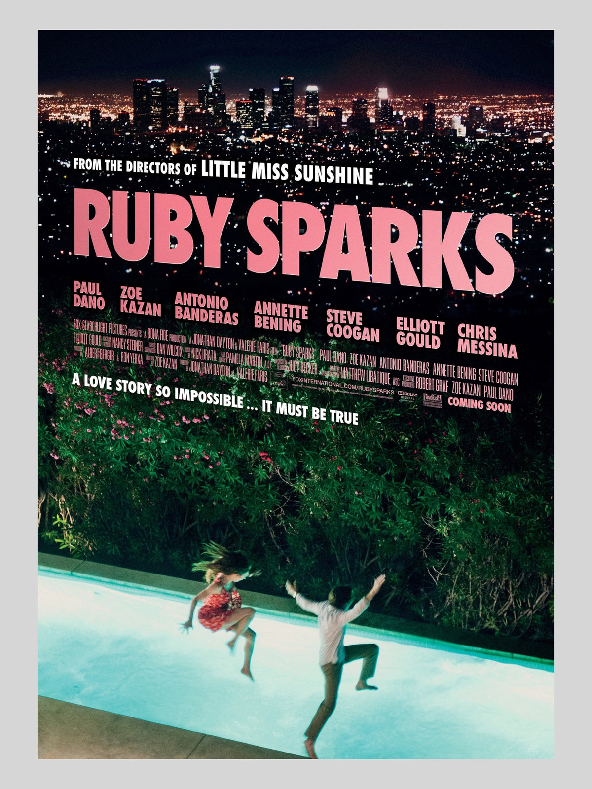 [B] Ruby Sparks《書中字有夢女神》A3 電影海報 Movie Poster