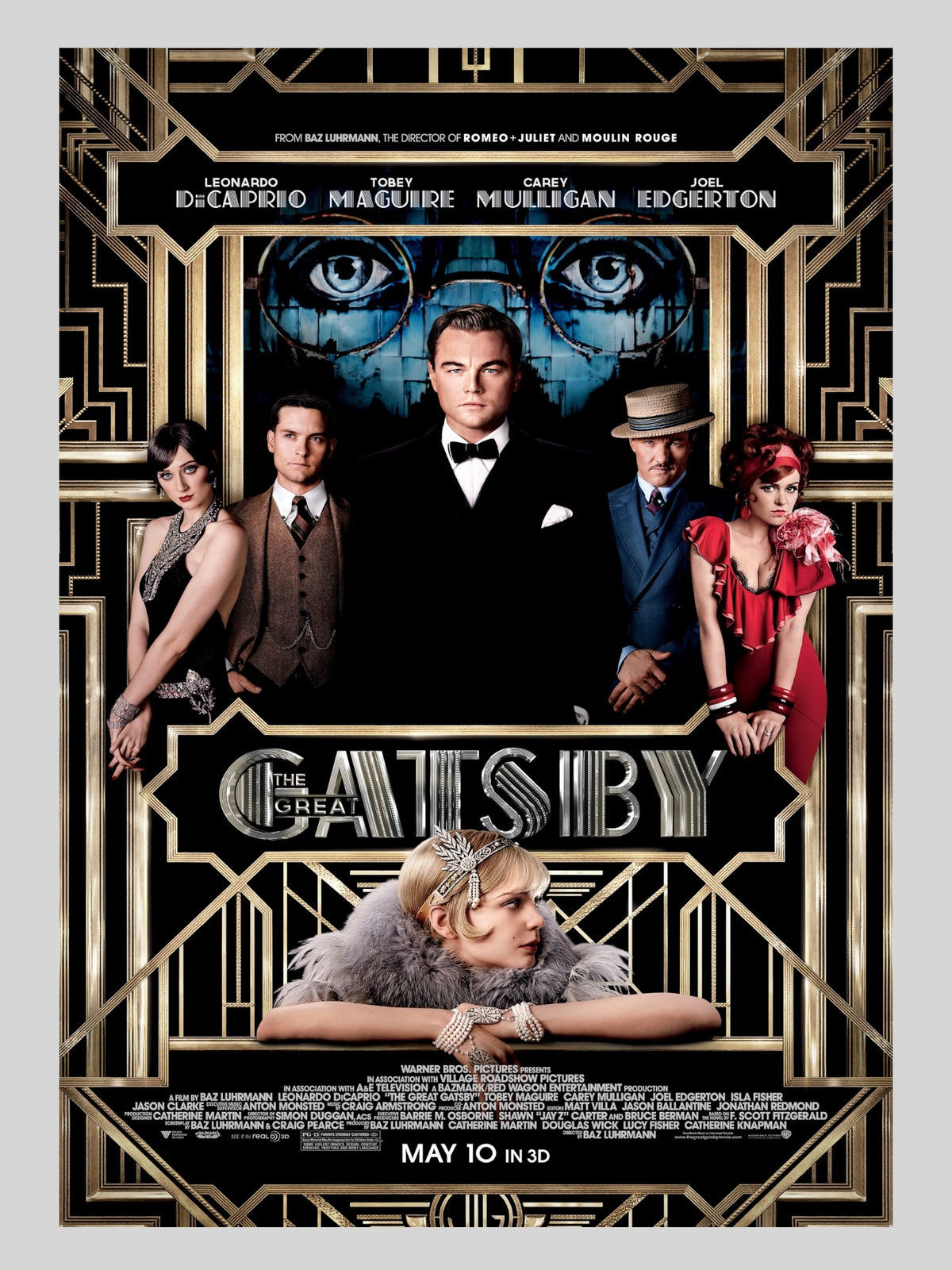 [A] The Great Gatsby《大亨小傳》A3 電影海報 Movie Poster