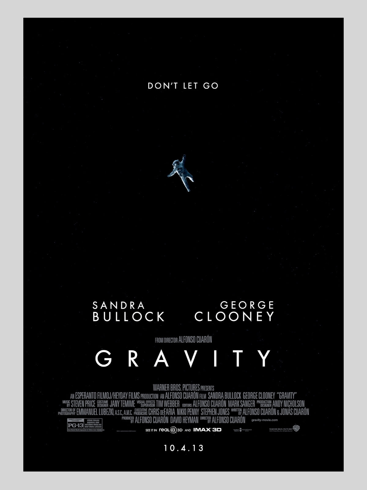[C] Gravity《引力邊緣》A3 電影海報 Movie Poster