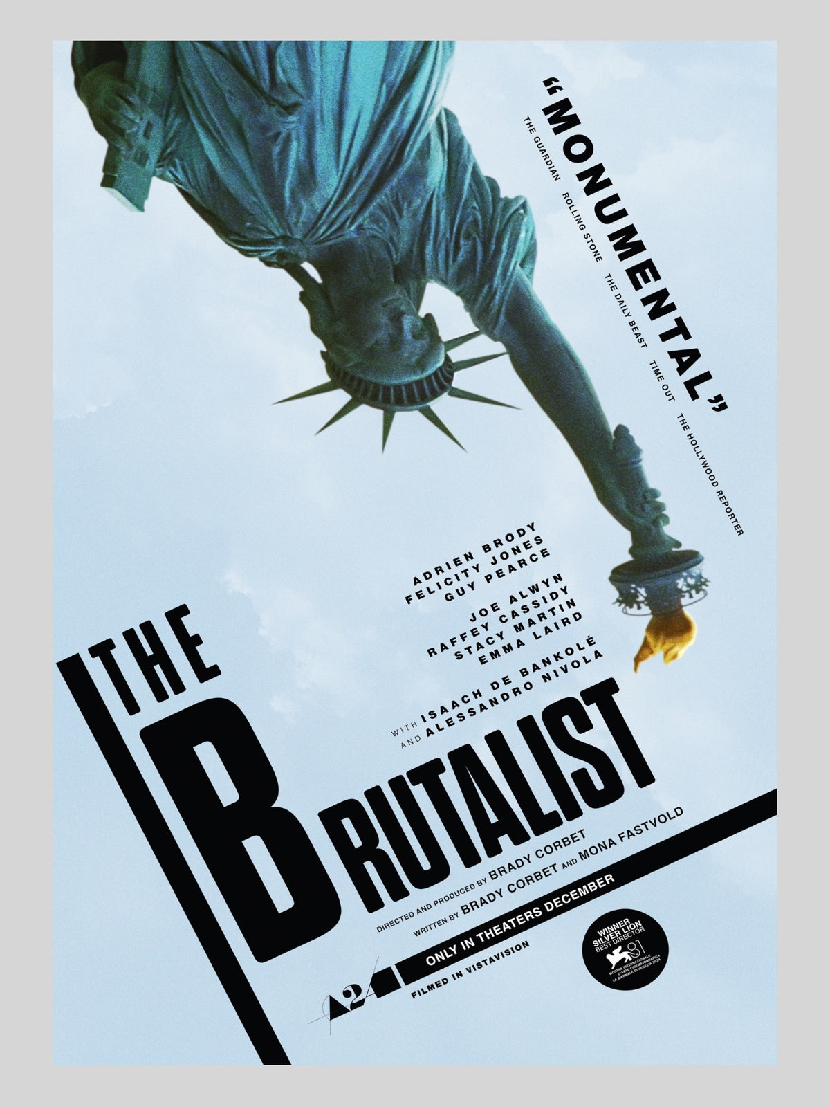 [D] The Brutalist《粗獷派建築師》A3 電影海報 Movie Poster