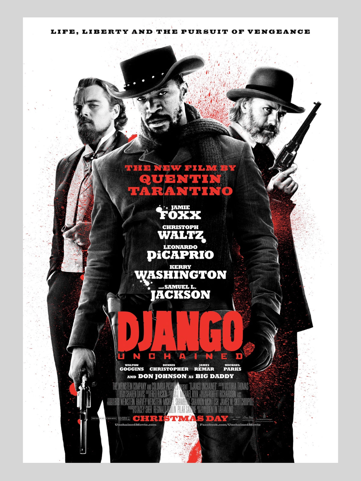 [A] Django Unchained《黑殺令》A3 電影海報 Movie Poster