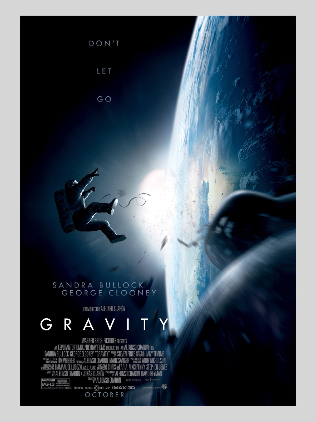 [A] Gravity《引力邊緣》A3 電影海報 Movie Poster