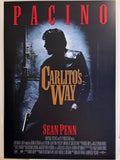 《情梟的黎明》Carlito's Way (1993) 香港 HK A3電影海報 Movie Poster - 導演 Brian De Palma 主演 Al Pacino