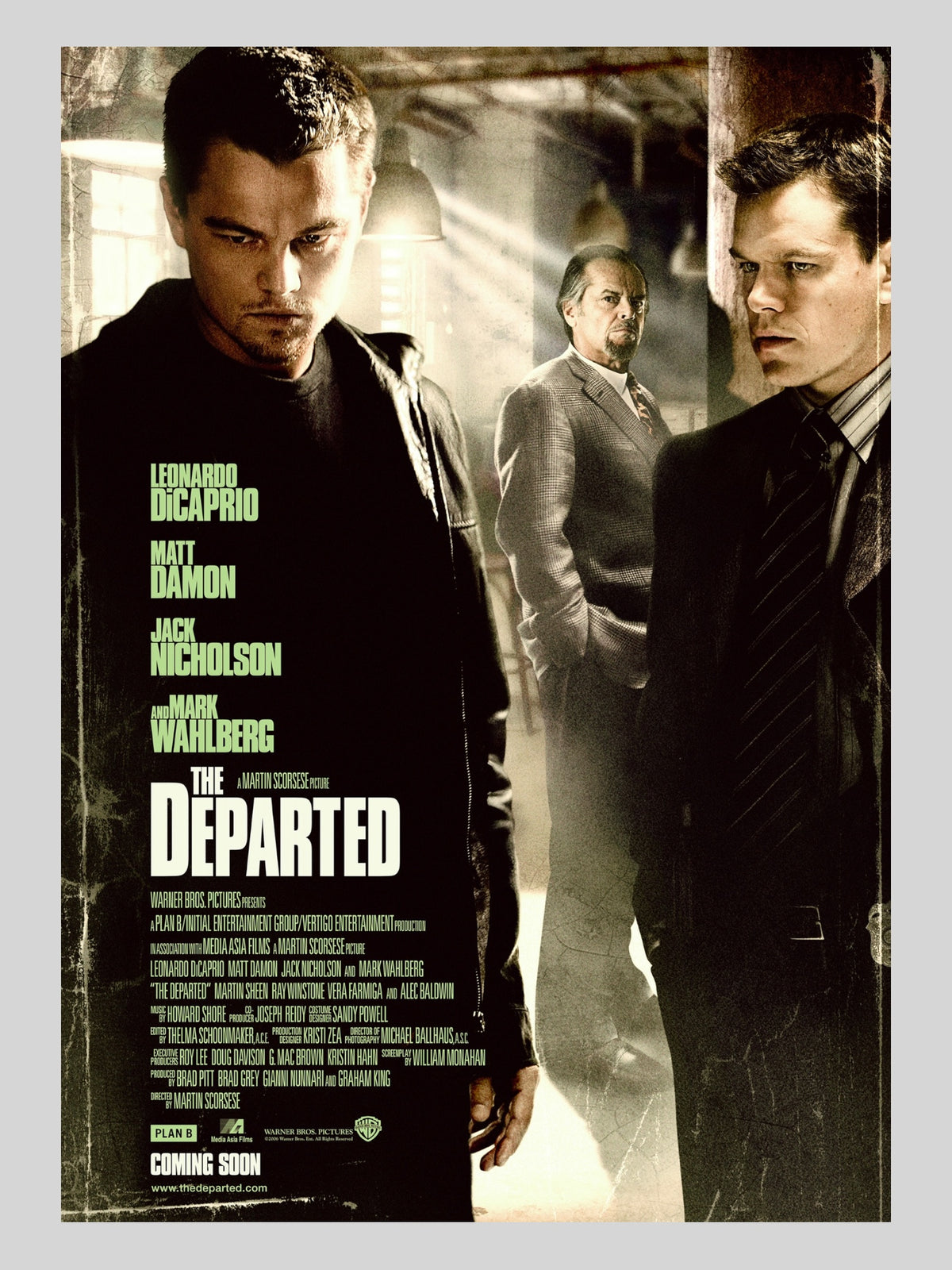 [A] The Departed《無間道風雲》A3 電影海報 Movie Poster