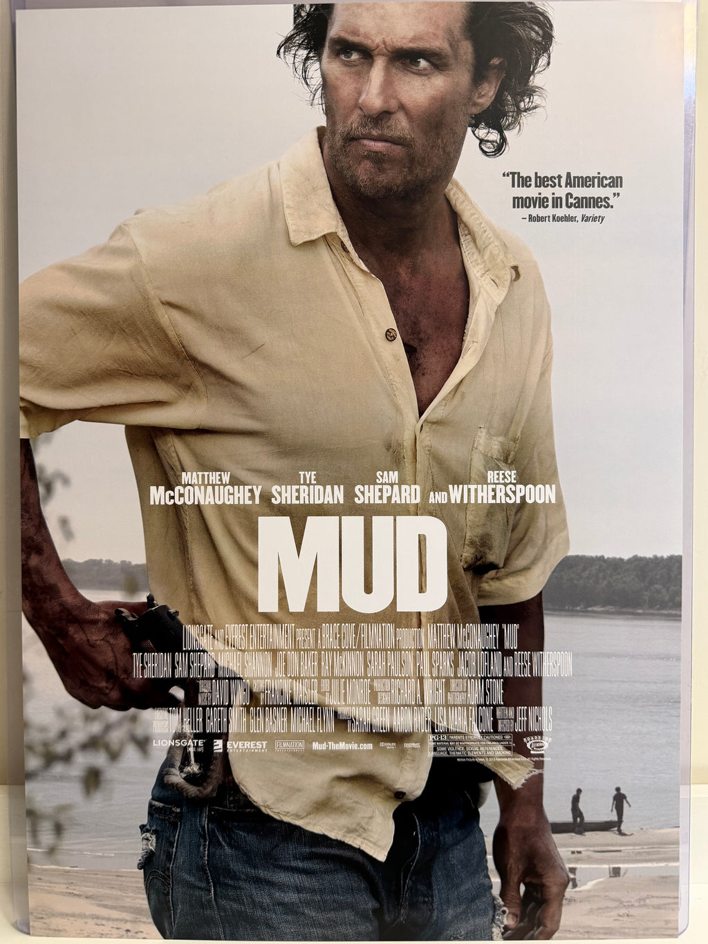 《爛泥》Mud (2012) 香港 HK A3電影海報 Movie Poster - 導演 Jeff Nichols 主演 Matthew McConaughey, Reese Witherspoon