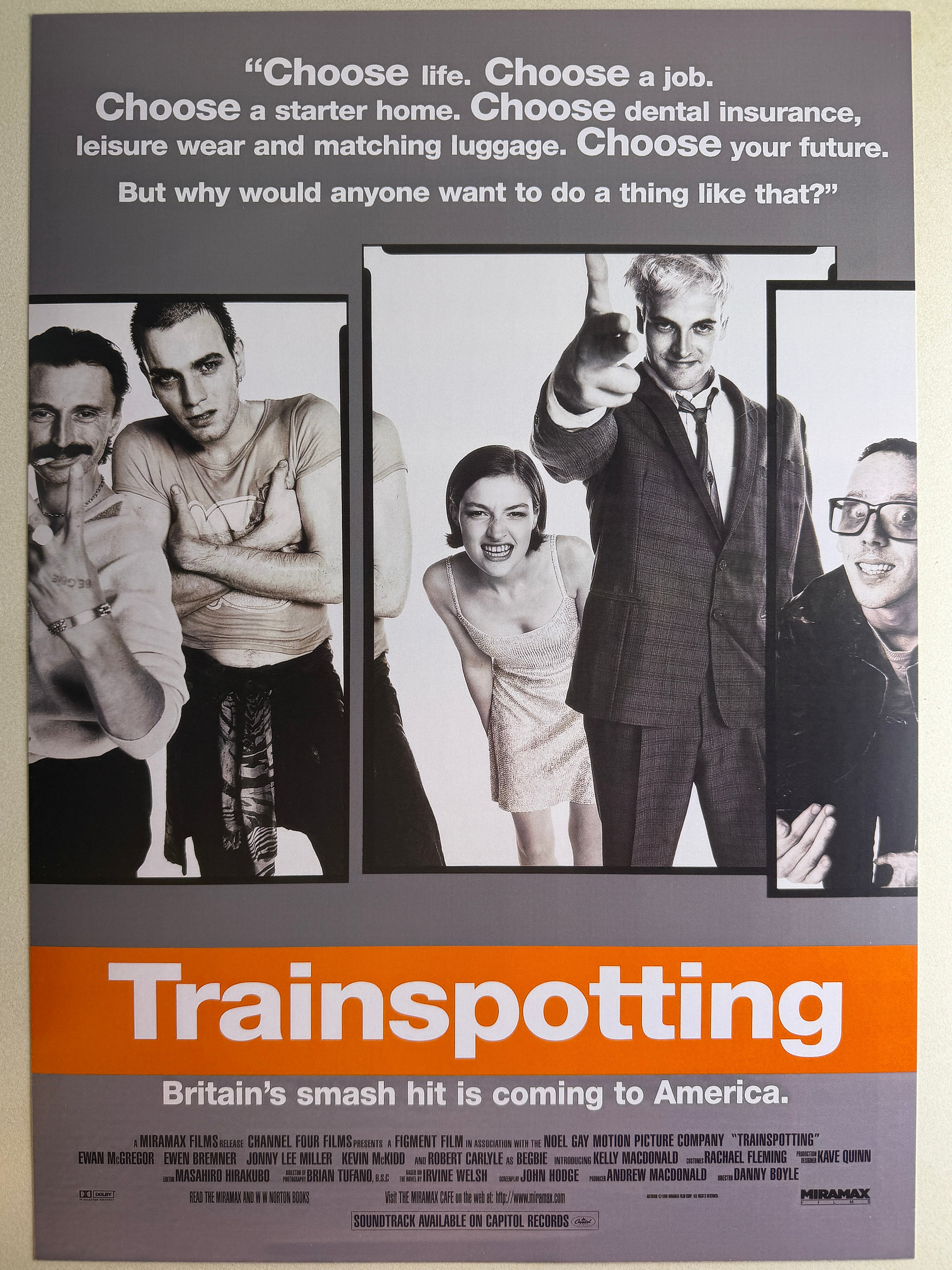 Trainspotting《迷幻列車》A3 電影海報