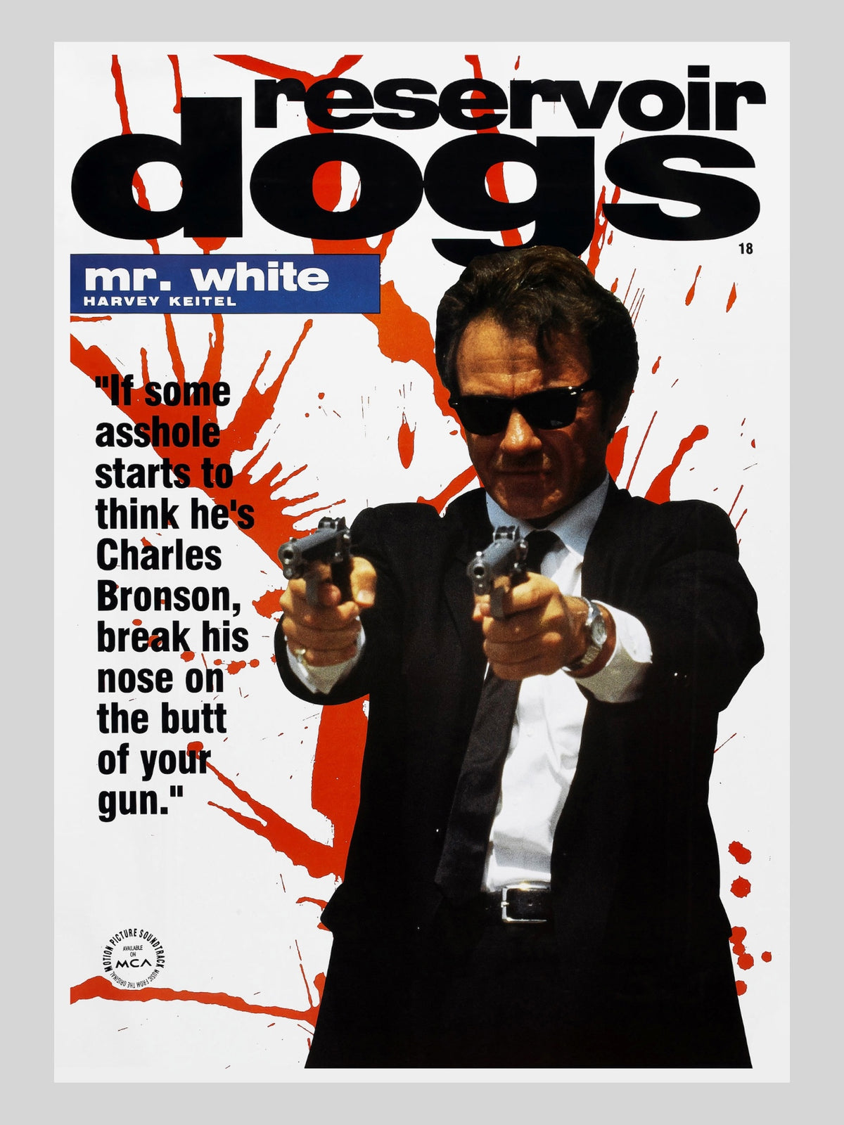 [D] Reservoir Dogs《落水狗》A3 電影海報 Movie Poster