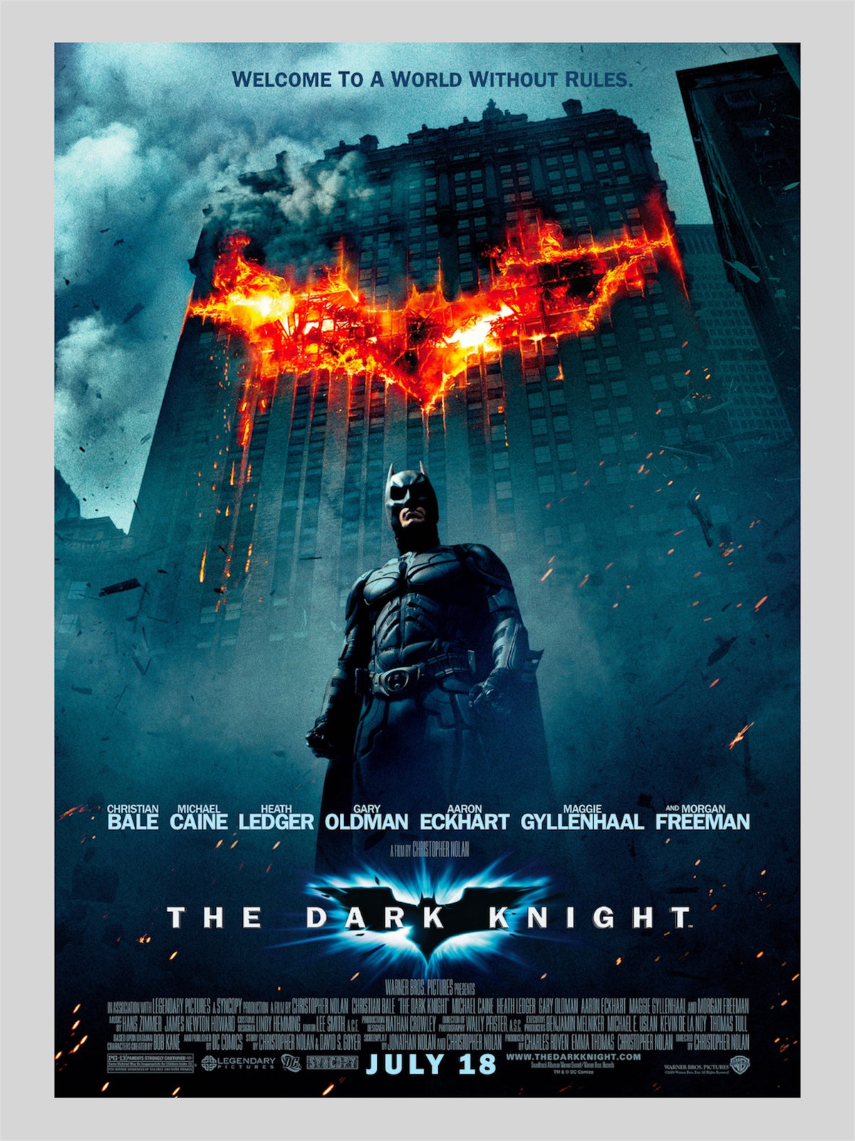 [A] Batman : The Dark Knight《蝙蝠俠 : 黑夜之神》A3 電影海報 Movie Poster