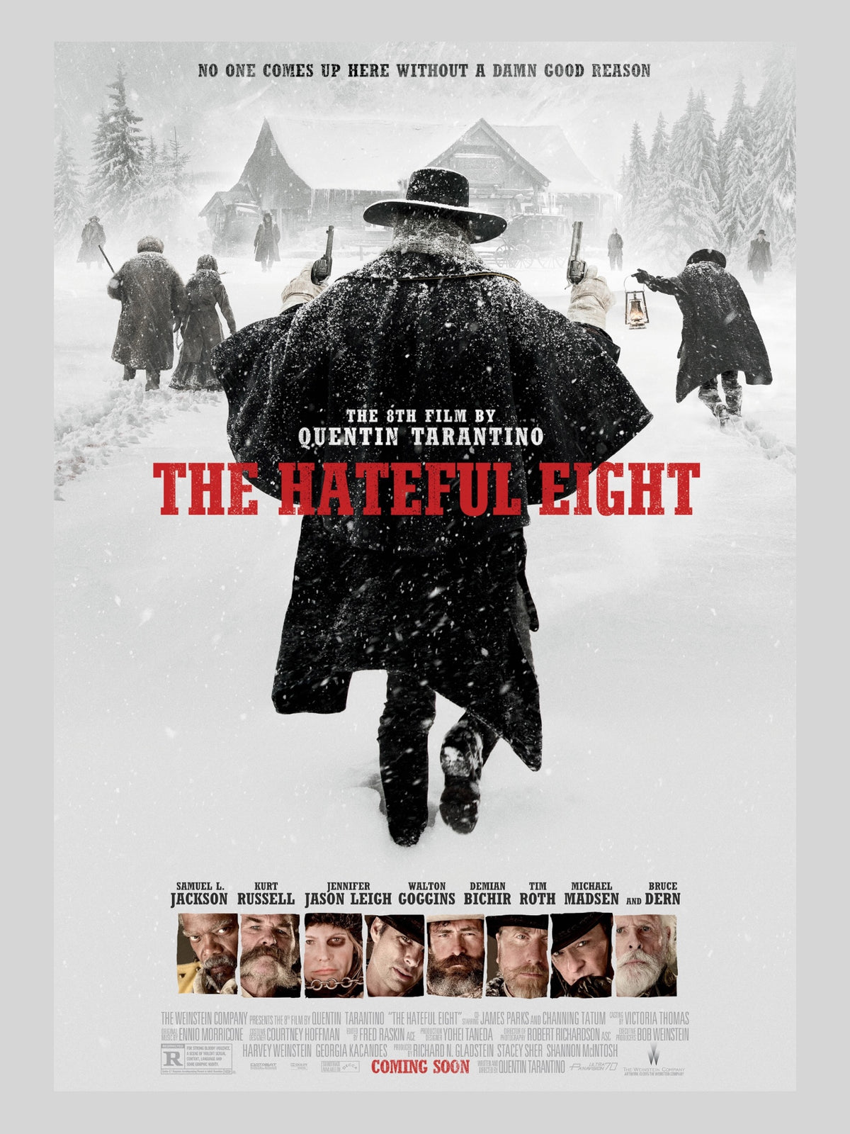 [A] The Hateful Eight《冰天血地8惡人》A3 電影海報 Movie Poster
