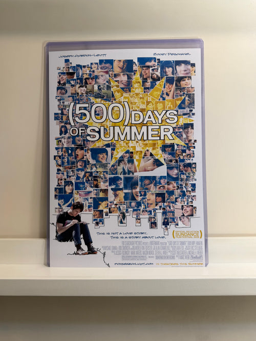 《心跳500天》500 Days of Summer (2009) 香港 HK A3電影海報 Movie Poster - 導演 Marc Webb 主演 Joseph Gordon-Levitt, Zooey Deschanel