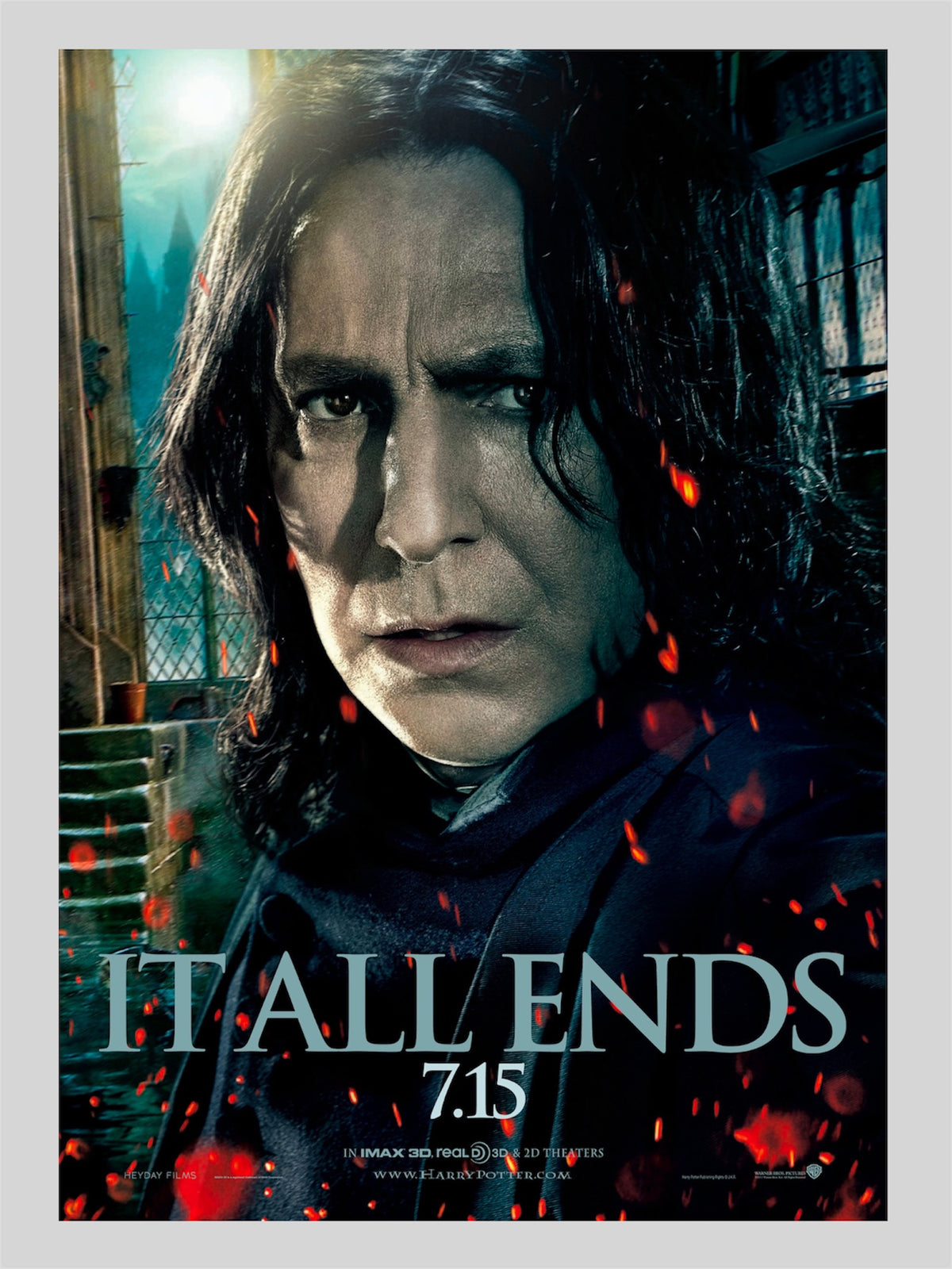 [D] Harry Potter and the Deathly Hallows – Part 2《哈利波特:死神的聖物II》A3 電影海報 Movie Poster