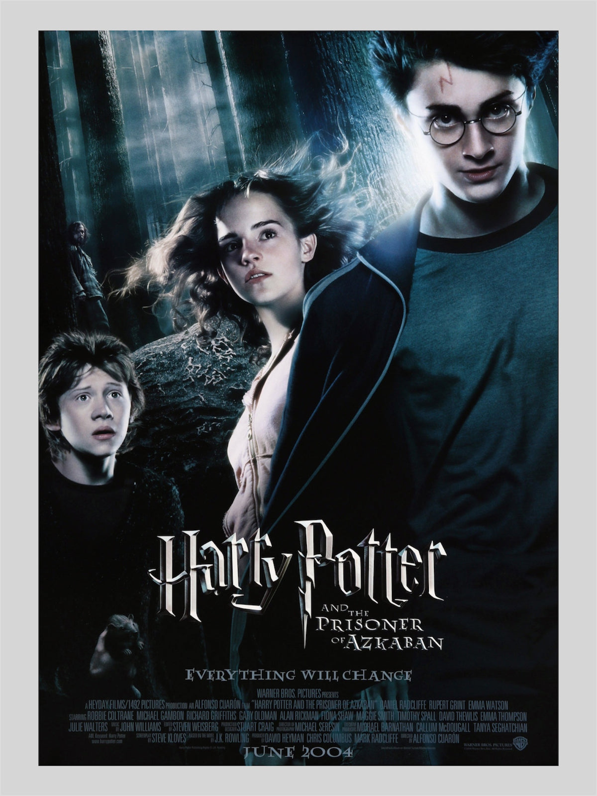 [B] Harry Potter and the Prisoner of Azkaban《哈利波特：阿茲卡班的逃犯》A3 電影海報 Movie Poster