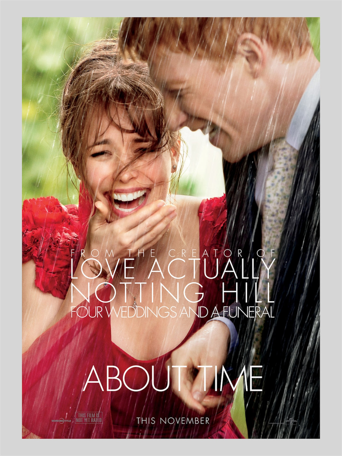 About Time《真愛每一天》A3 電影海報 Movie Poster