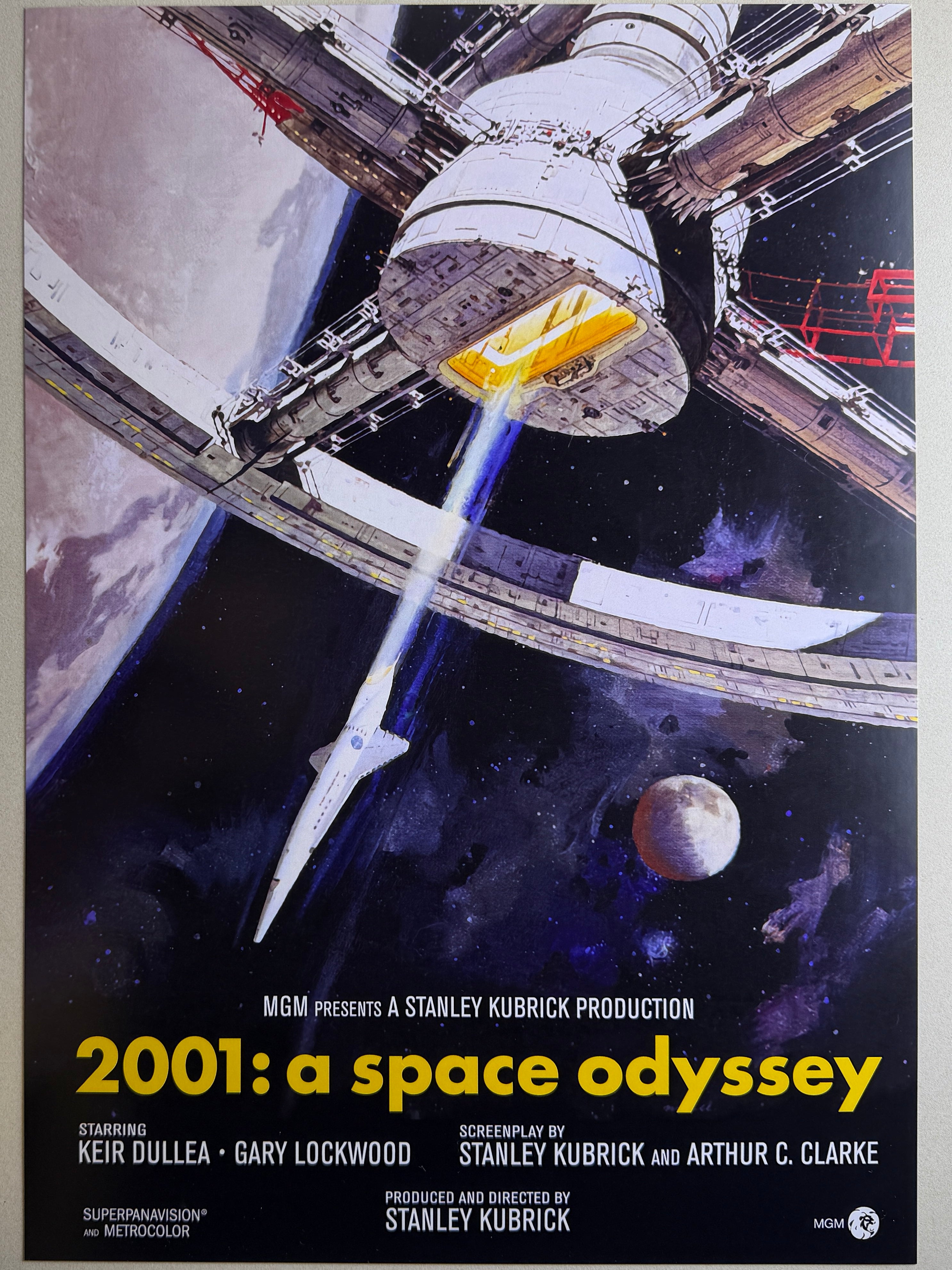 [B] 2001: A Space Odyssey《2001太空漫遊》A3 電影海報