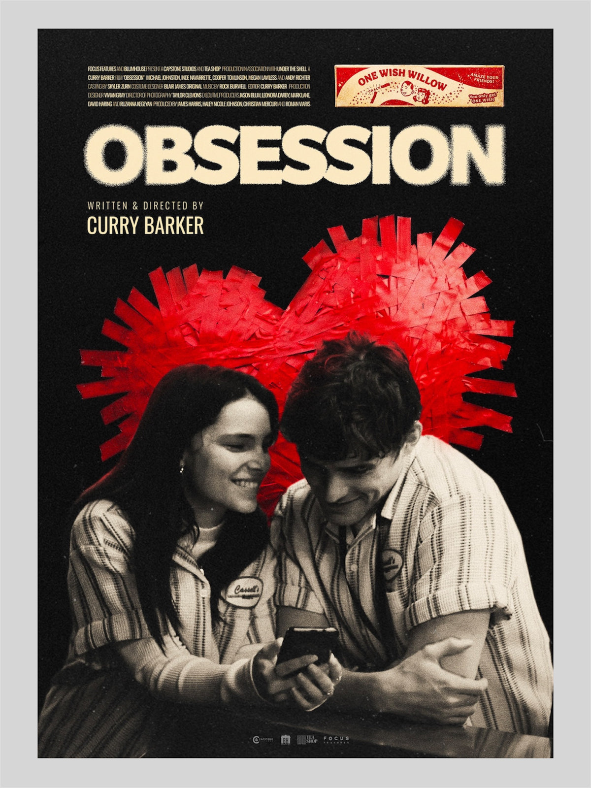 [G] Obsession《愛你致死不渝》A3 電影海報 Movie Poster