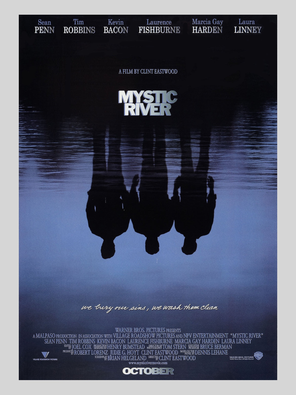 Mystic River《懸河殺機》A3 電影海報 Movie Poster