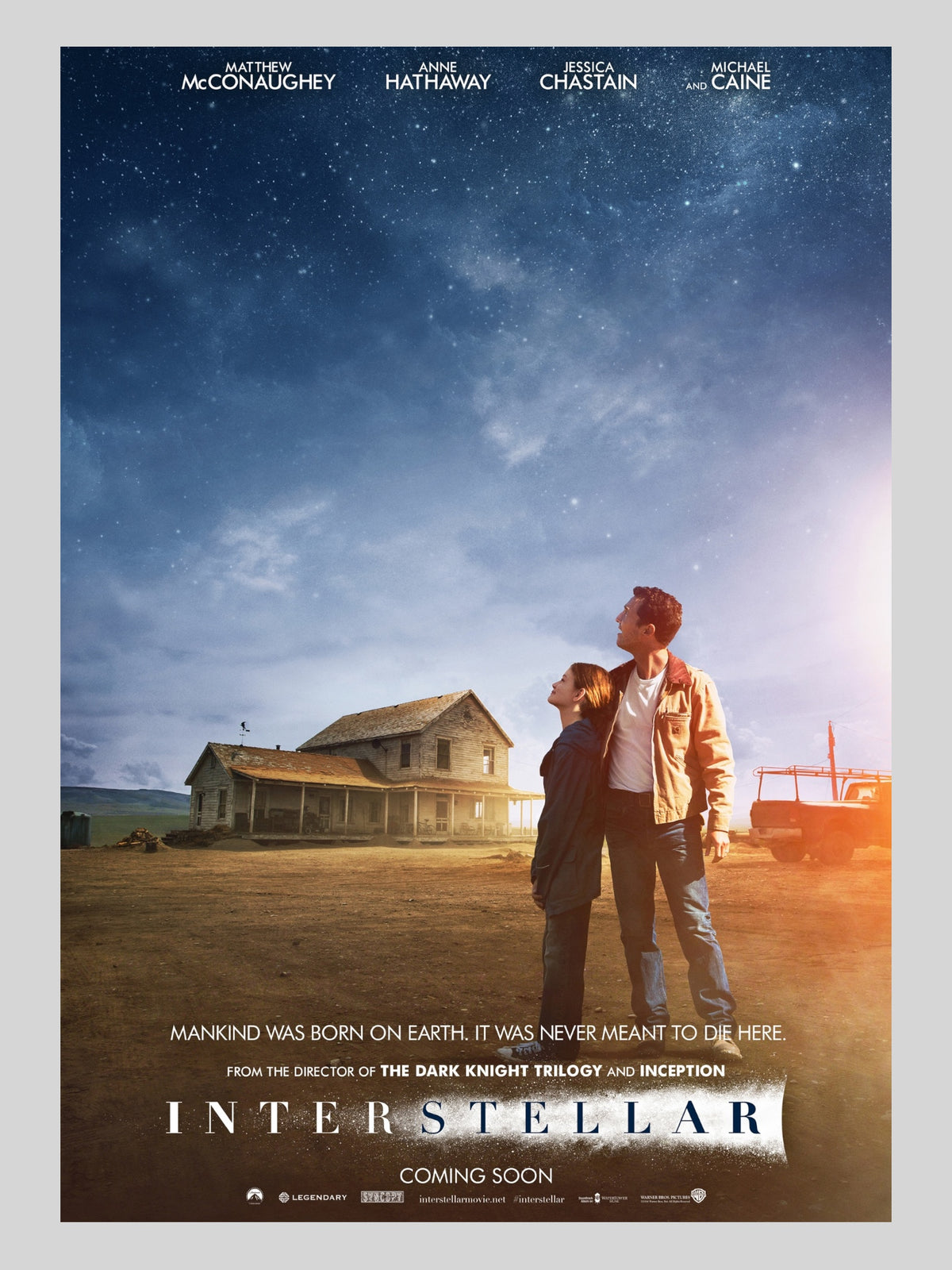 [A] Interstellar《星際啟示錄》A3 電影海報 Movie Poster
