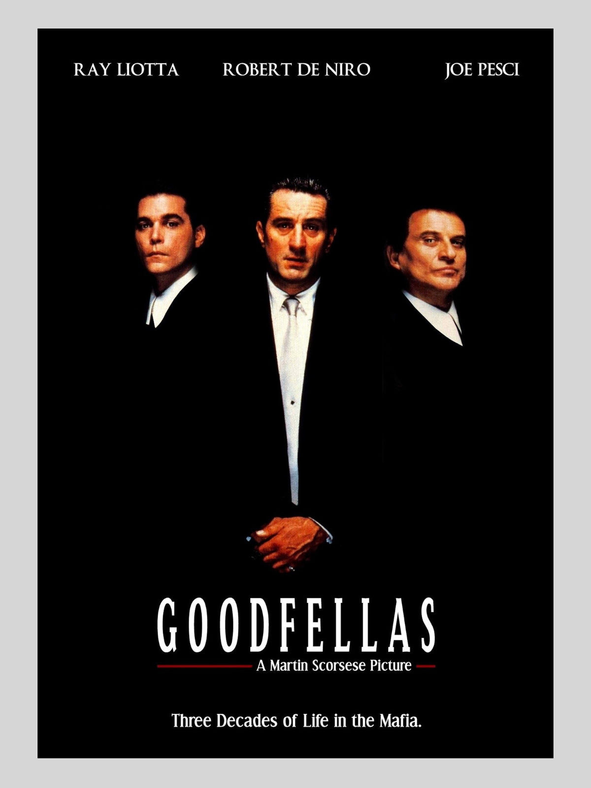 [D] Goodfellas《盜亦有道》A3 電影海報 Movie Poster