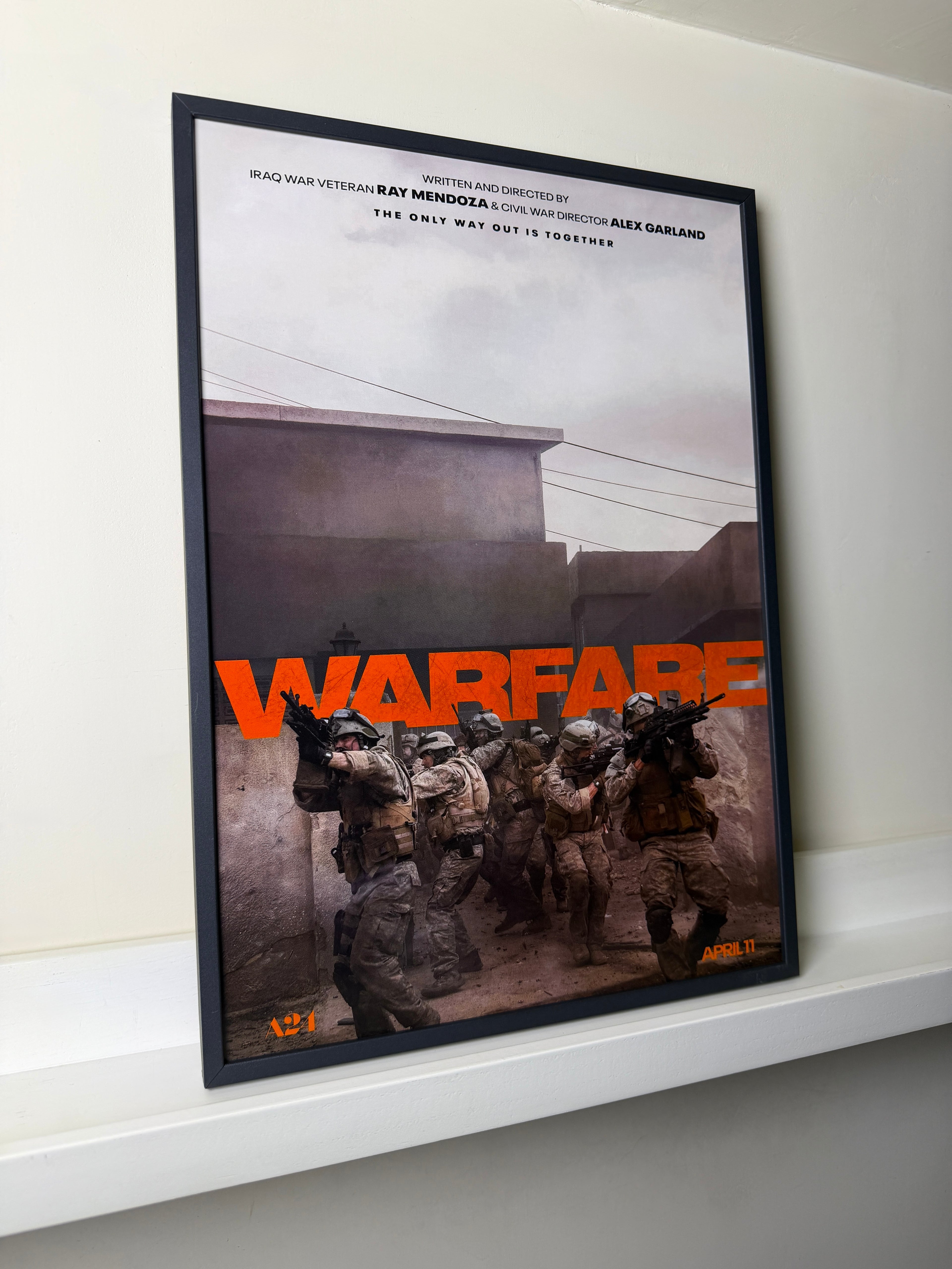 [A] Warfare《戰役》A3 電影海報 香港 Movie Poster HK