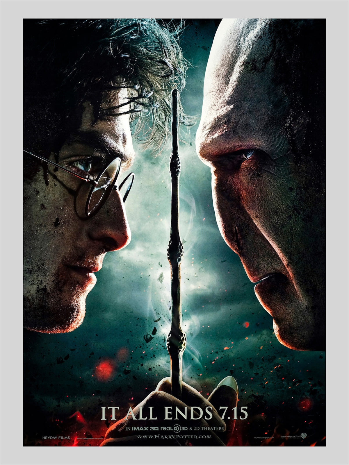 [C] Harry Potter and the Deathly Hallows – Part 2《哈利波特:死神的聖物II》A3 電影海報 Movie Poster