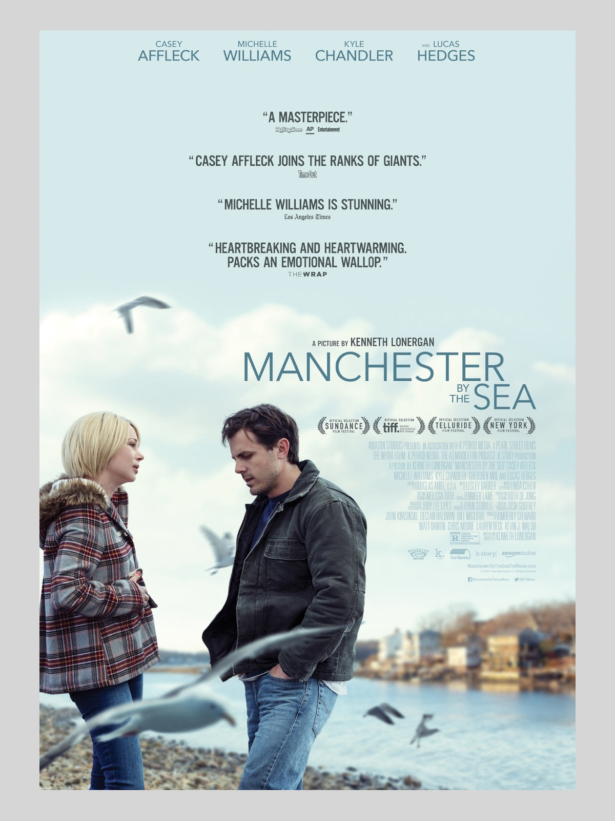 Manchester by the Sea A3 Movie Poster HK