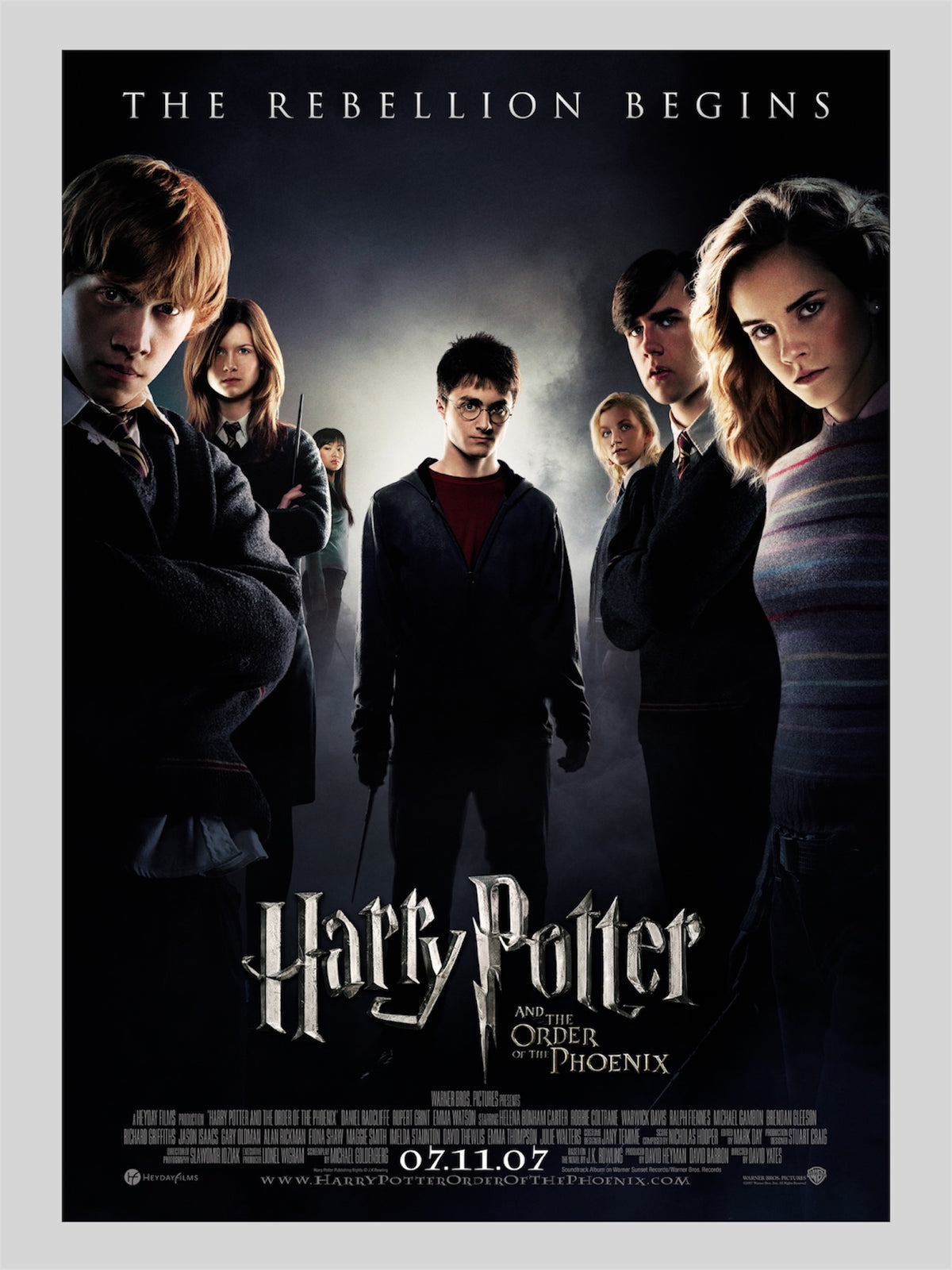 [B] Harry Potter and the Order of the Phoenix《哈利波特－鳳凰會的密令》A3 電影海報 Movie Poster