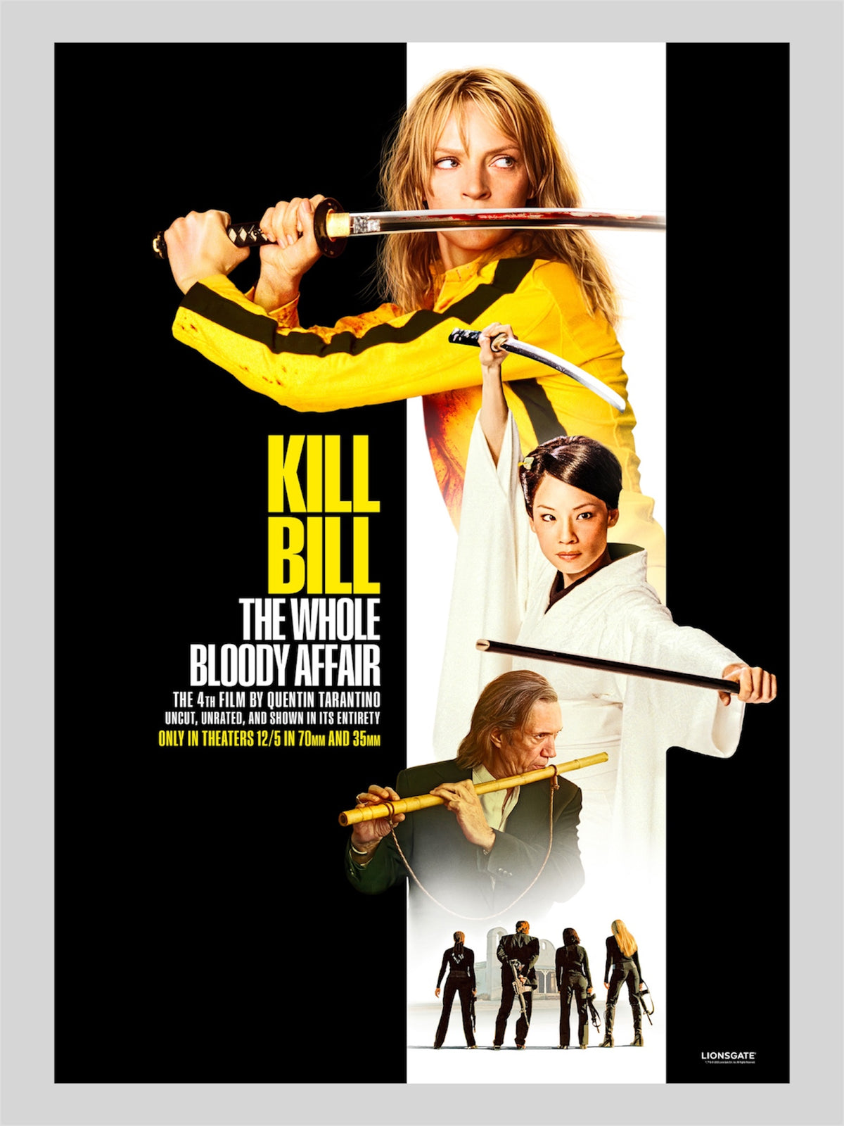 [A] Kill Bill：The Whole Bloody Affair《標殺令：終極血腥版》A3 電影海報