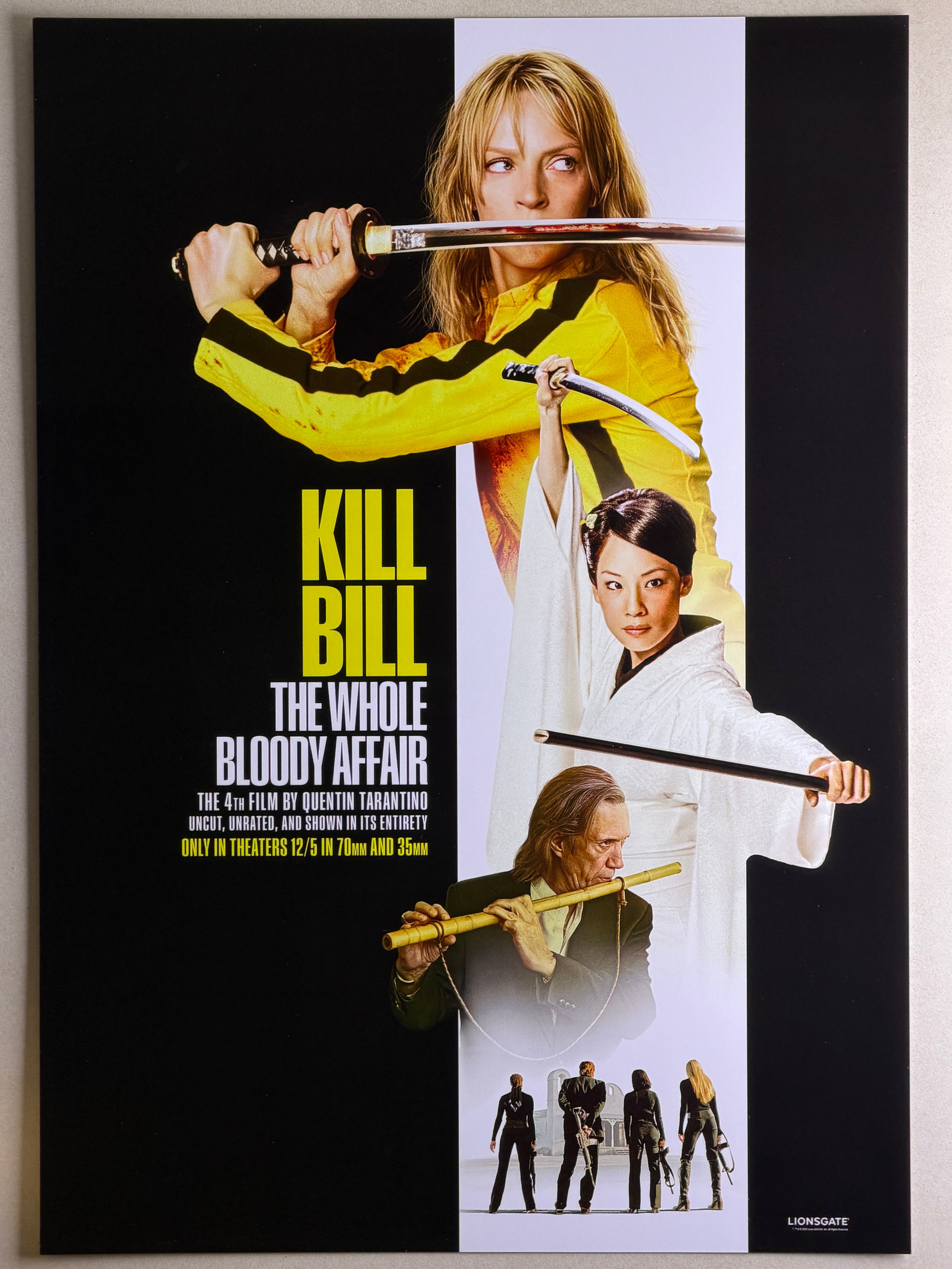[A] Kill Bill：The Whole Bloody Affair《標殺令：終極血腥版》A3 電影海報