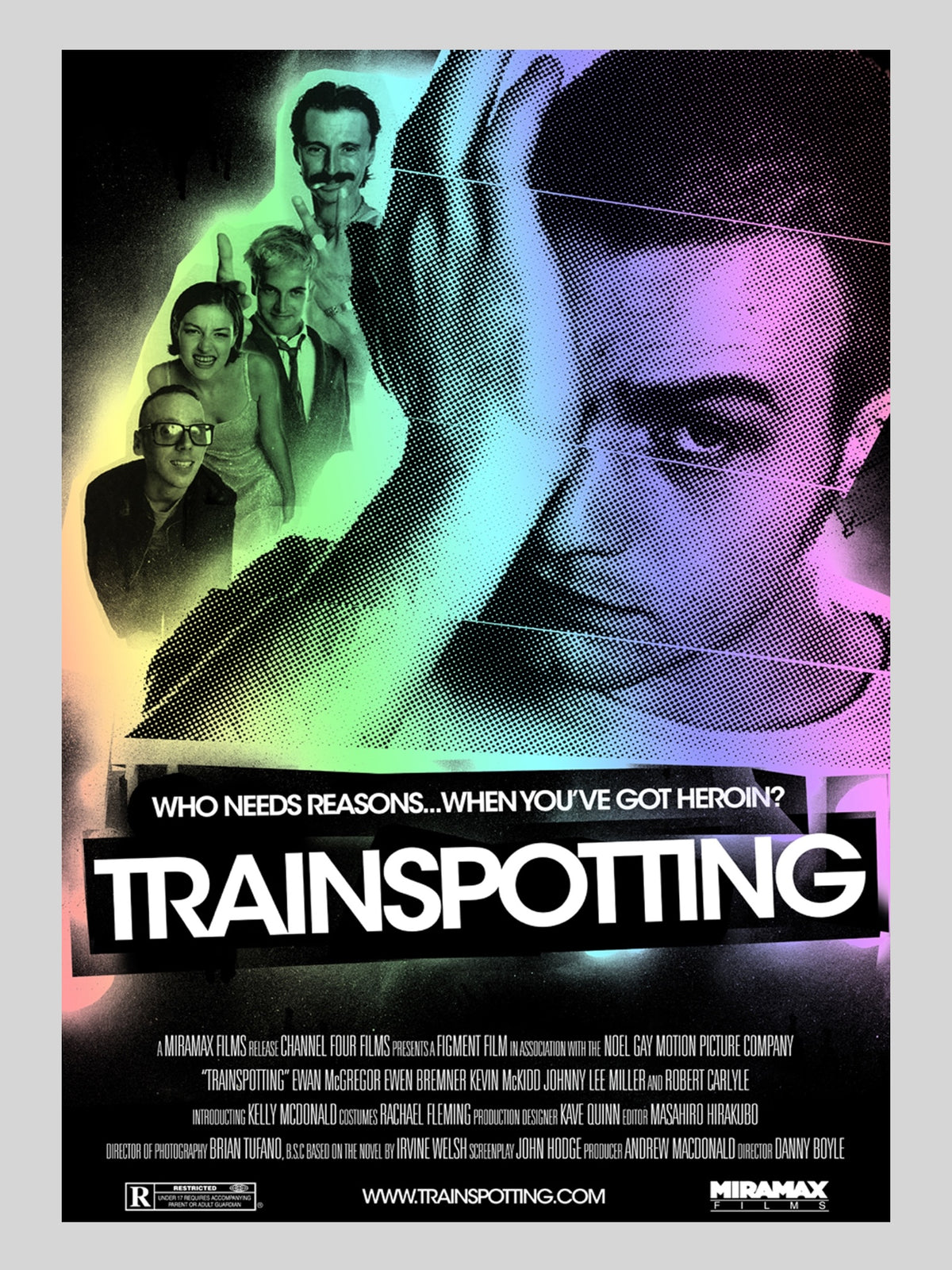 [B] Trainspotting《迷幻列車》A3 電影海報 Movie Poster
