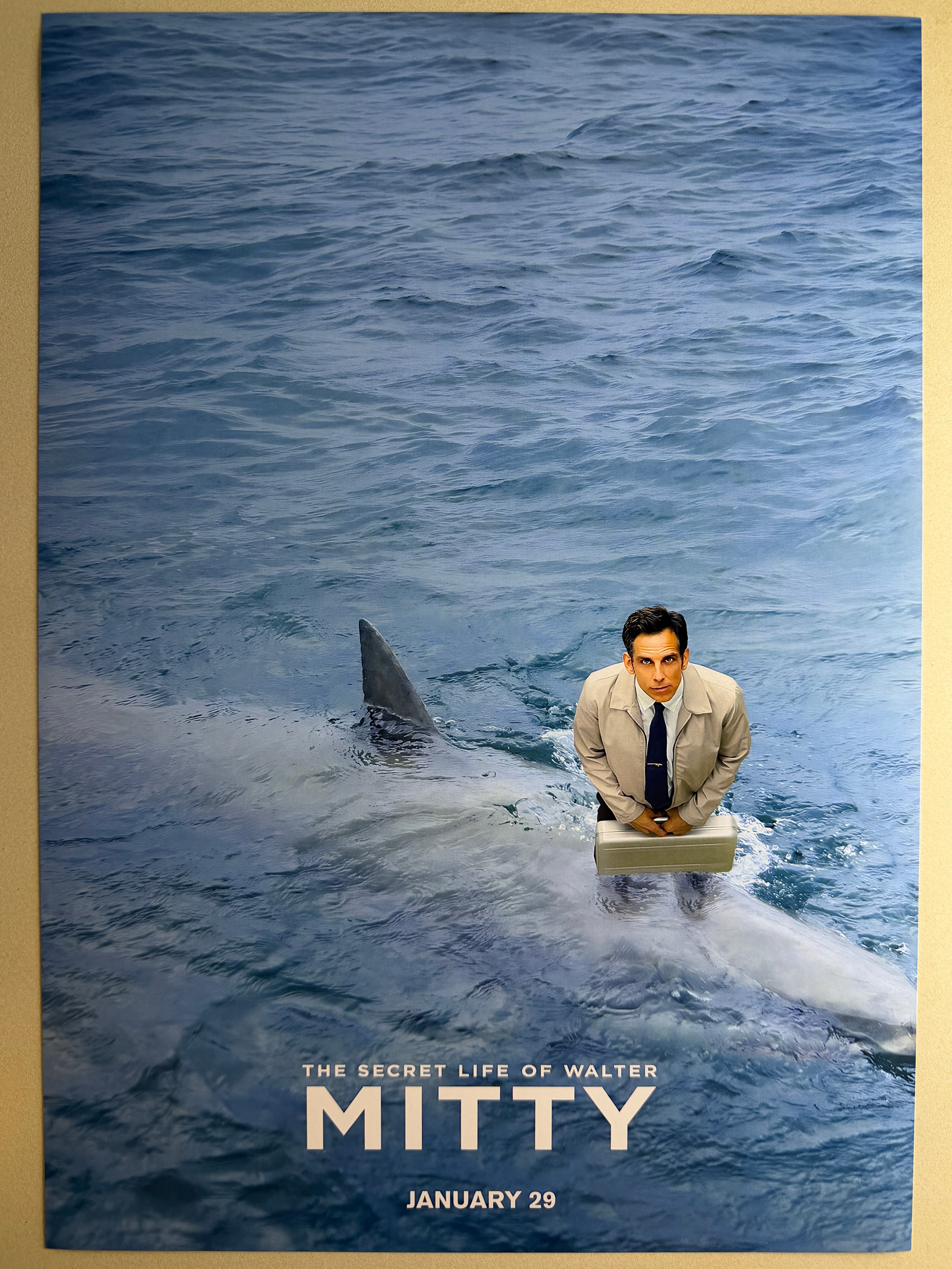 [B] The Secret Life of Walter Mitty《發夢王大歷險》 A3 電影海報