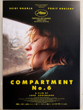 《情留六號車廂》Compartment No.6 (2021) 香港 HK A3電影海報 Movie Poster - 導演 Juho Kuosmanen 主演 Seidi Haarla