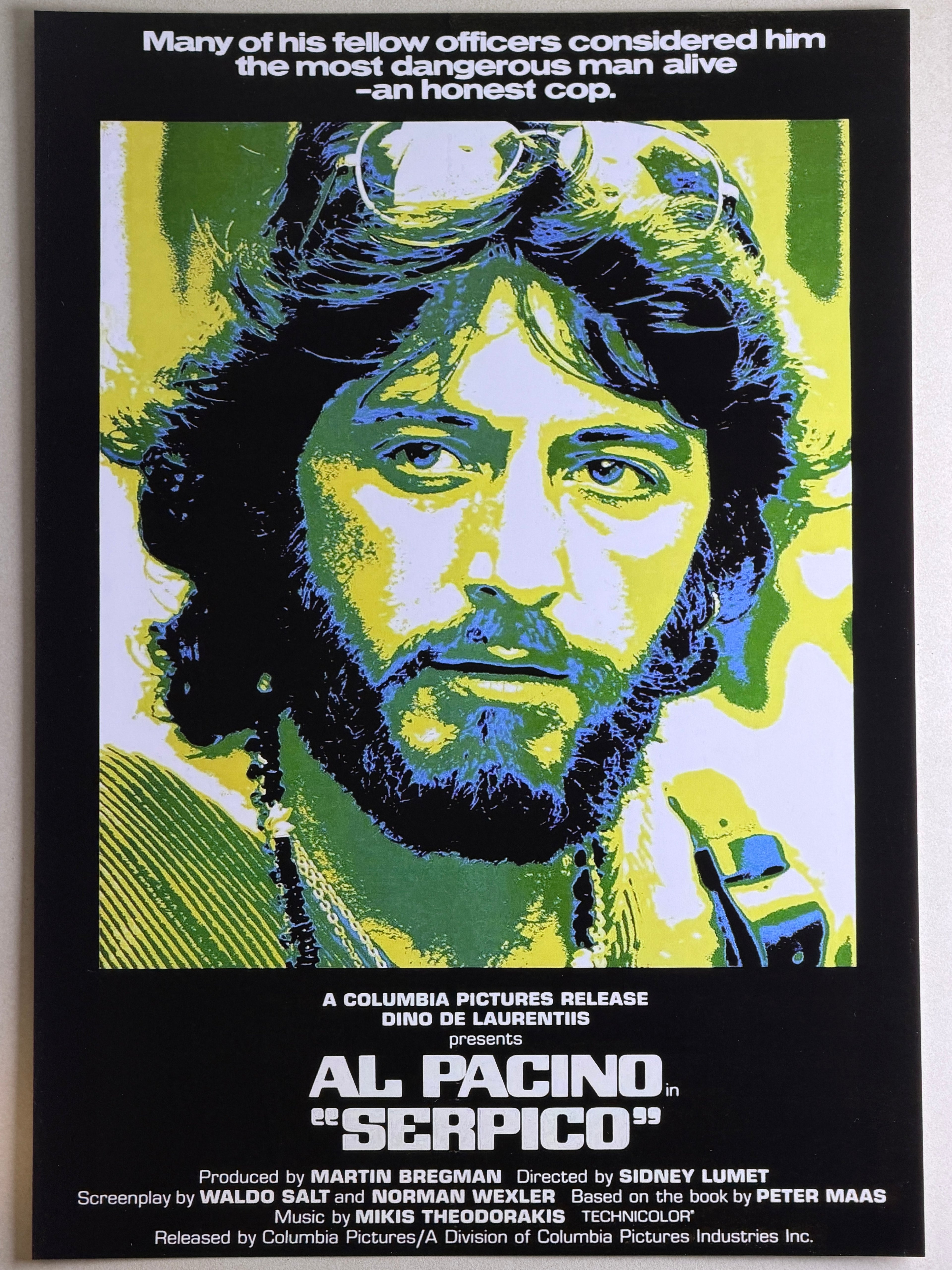 Serpico《衝突》A3 電影海報 香港 Movie Poster HK
