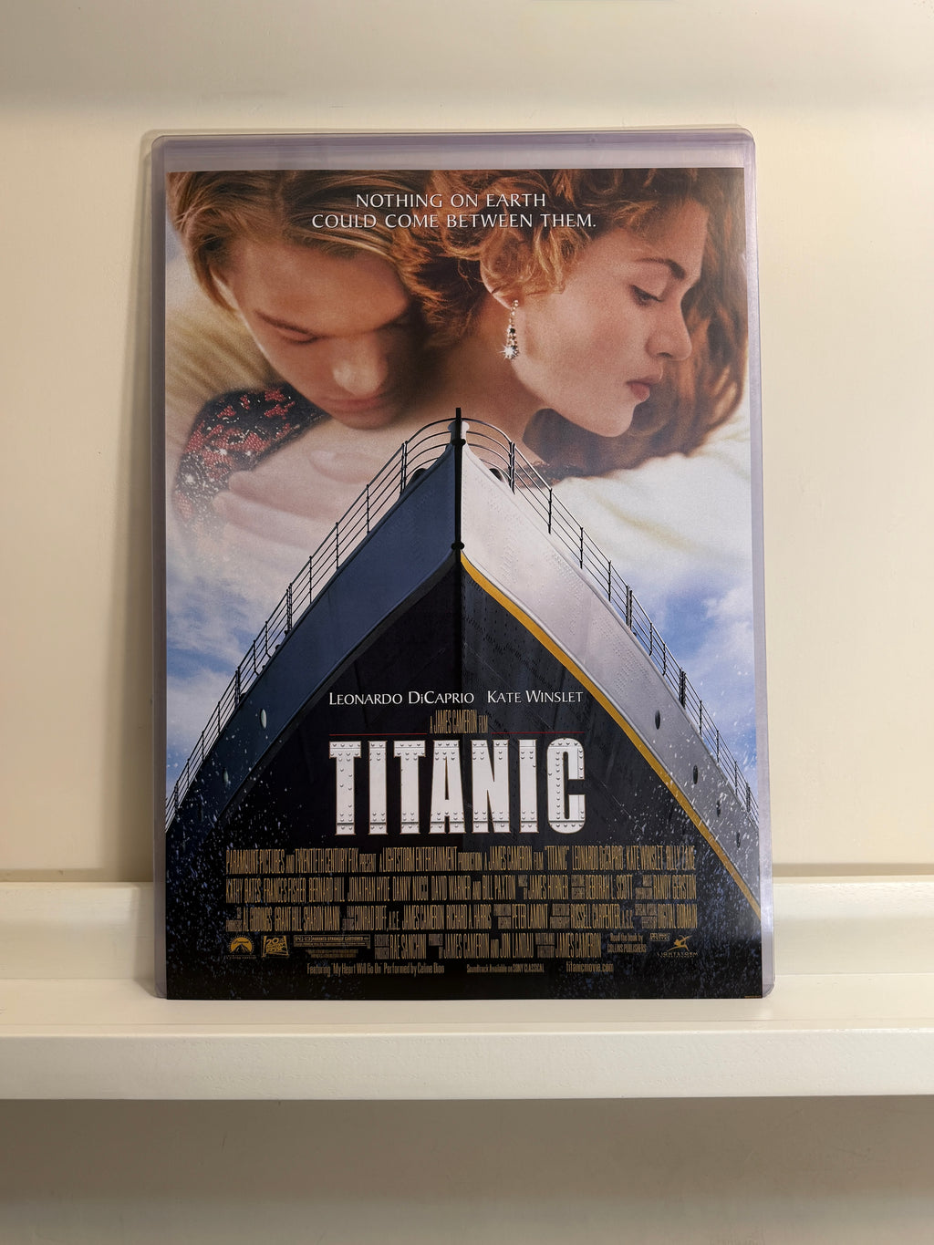 《鐵達尼號》Titanic (1997) 香港 HK A3電影海報 Movie Poster - 導演 James Cameron 主演 Leonardo DiCaprio, Kate Winslet