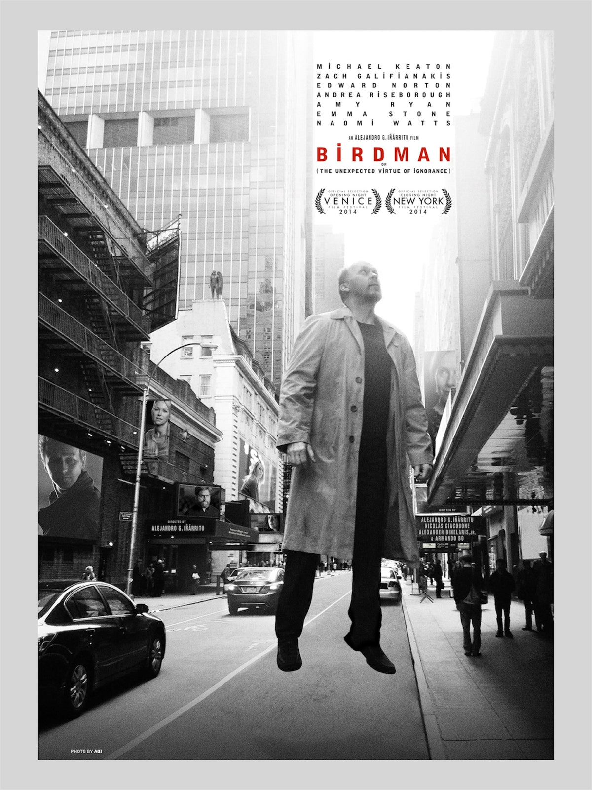 [B] Birdman《飛鳥俠》A3 電影海報 Movie Poster