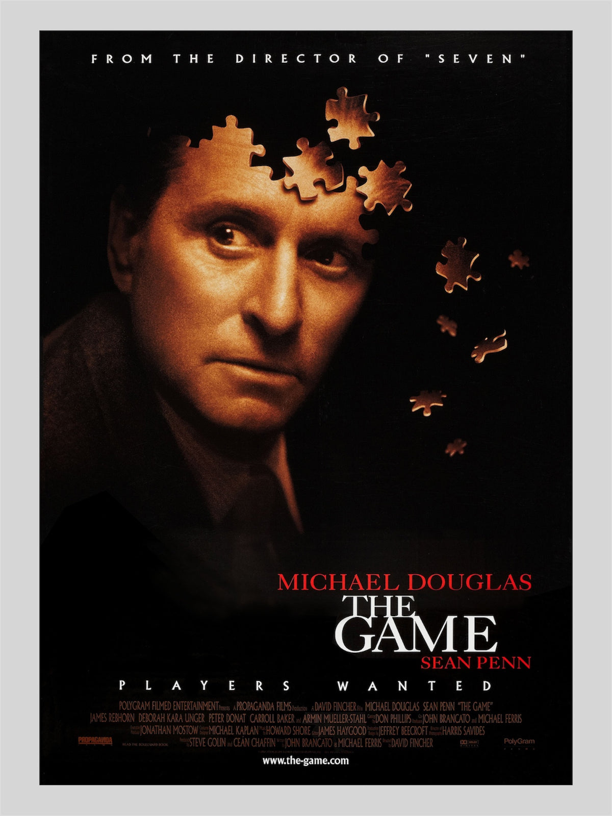 The Game《心理遊戲》A3 電影海報 Movie Poster
