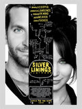 [B] Silver Linings Playbook《失戀自作業》A3 電影海報 Movie Poster