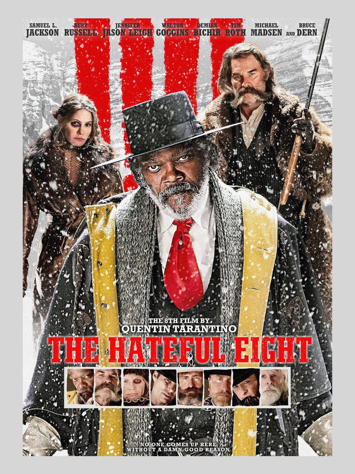 [C] The Hateful Eight《冰天血地8惡人》A3 電影海報 Movie Poster