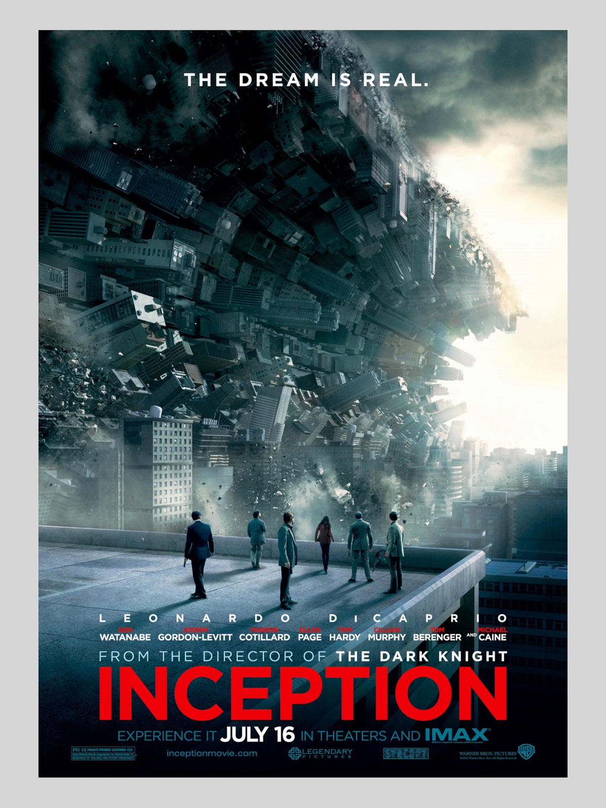 [D] Inception《潛行凶間》A3 電影海報 Movie Poster