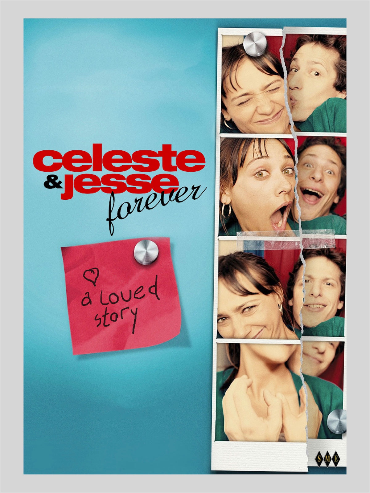 [B] Celeste & Jesse Forever (2012) A3 電影海報 Movie Poster