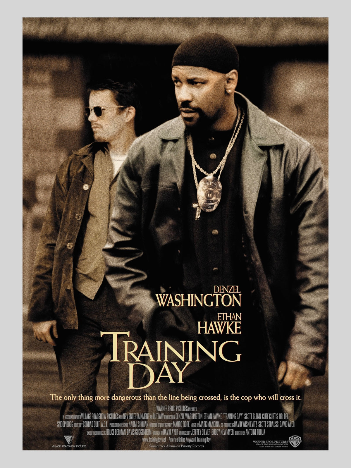 [A] Training Day《邊緣特訓》A3 電影海報 Movie Poster