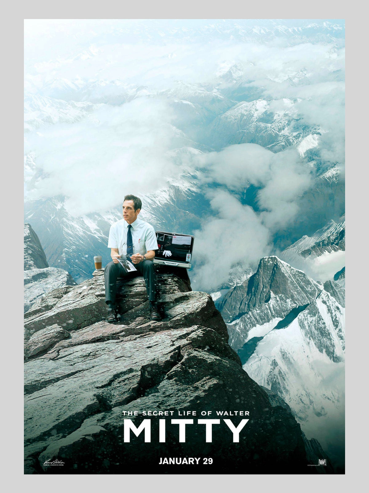 [C] The Secret Life of Walter Mitty《發夢王大歷險》A3 電影海報 Movie Poster