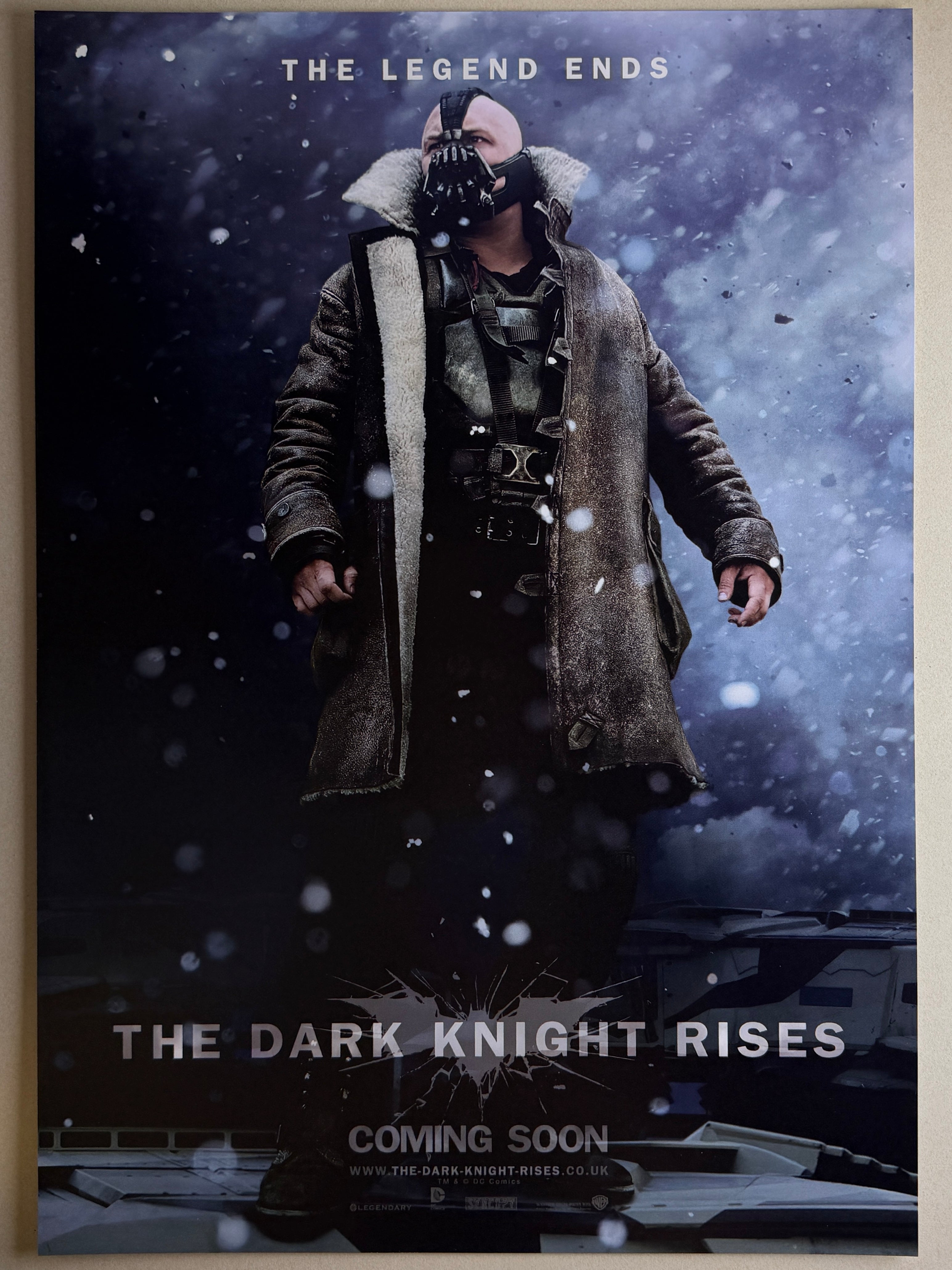 [C] The Dark Knight Rises《蝙蝠俠- 夜神起義》A3 電影海報