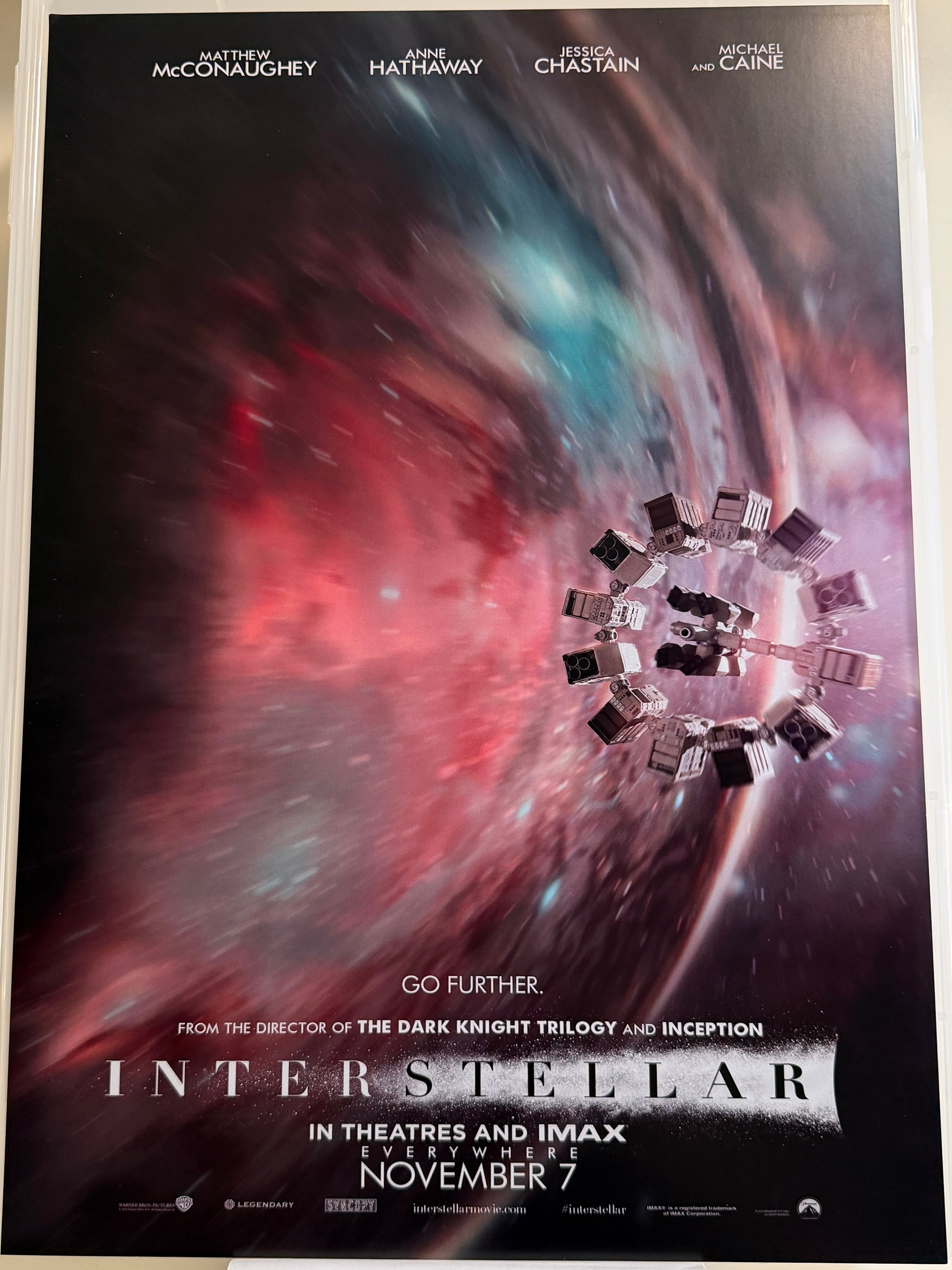 《星際啟示錄》Interstellar (2014) 香港 HK A3電影海報 Movie Poster - 導演 Christopher Nolan 主演 Matthew McConaughey